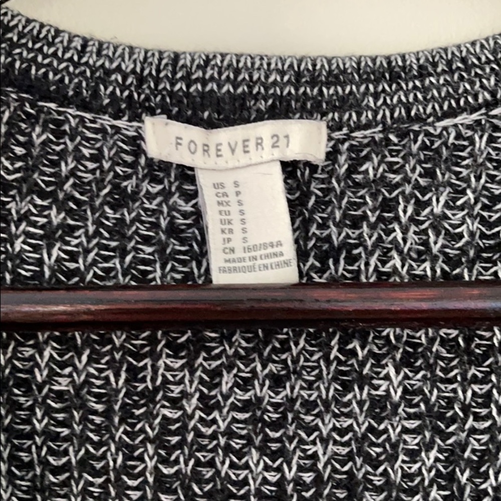 Forever 21 Marled Button-front Cardigan - S - Picture 4 of 6